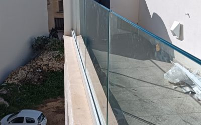 Balaustre in Ferro e Vetro